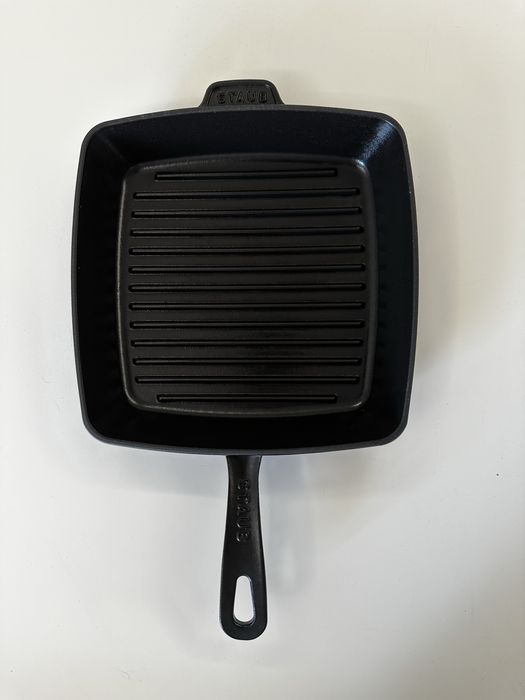 Grill Pans Grelha Americano 26 Cm Ferro Fundido Cinza Grafite STAUB