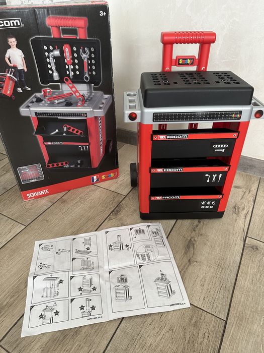 Smoby Ігровий набір Facom Пересувна майстерня