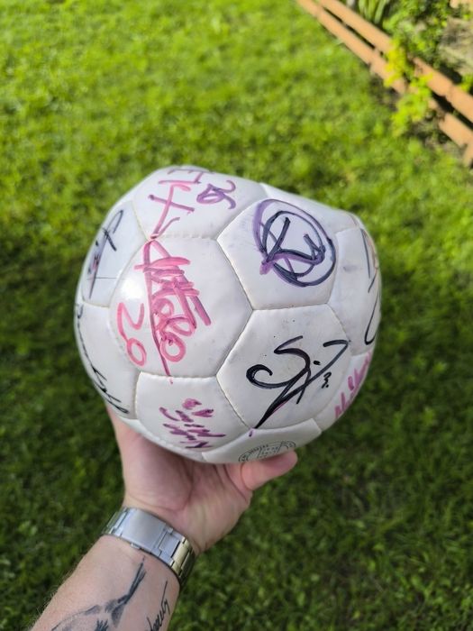 Wisła Kraków - piłka autografy