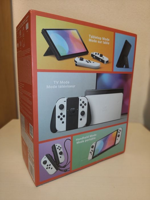 Nintendo Switch Oled (Como Nova) + Caixa e Acessórios Originais