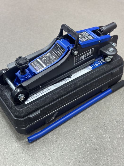Домкрат підкатний гідравлічний 2.5т (h 90мм-400мм) SCHEPPACH