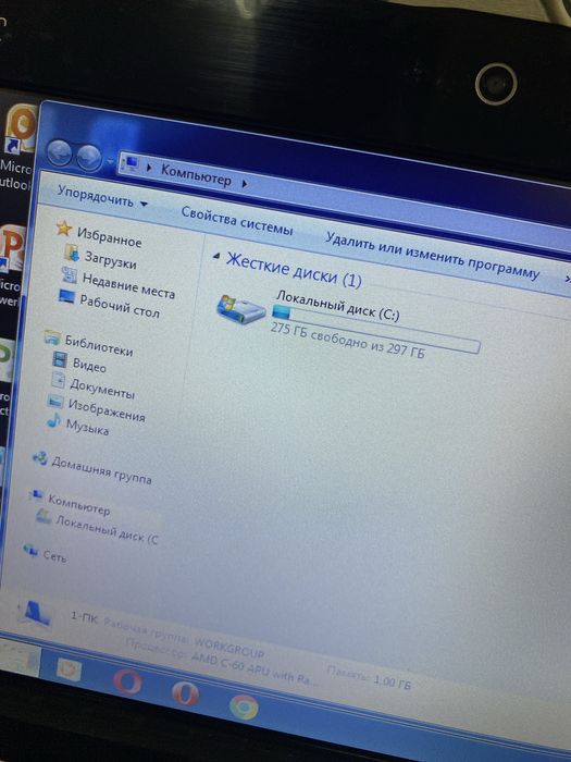 Нетбук asus eePc 300 Gb жесткий диск.