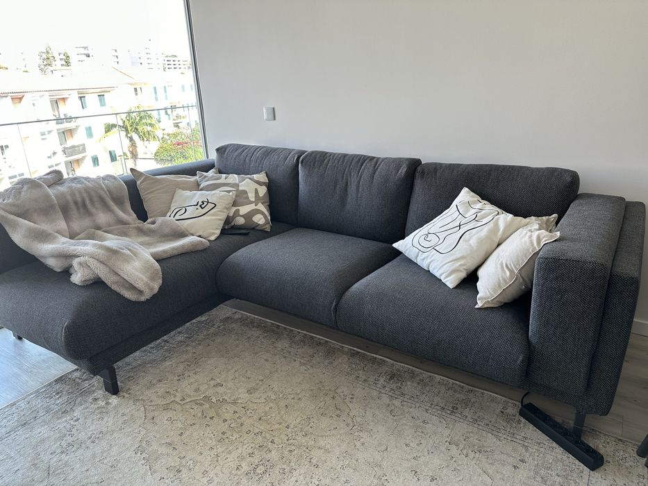 Sofá 3 lug c/chaise longue