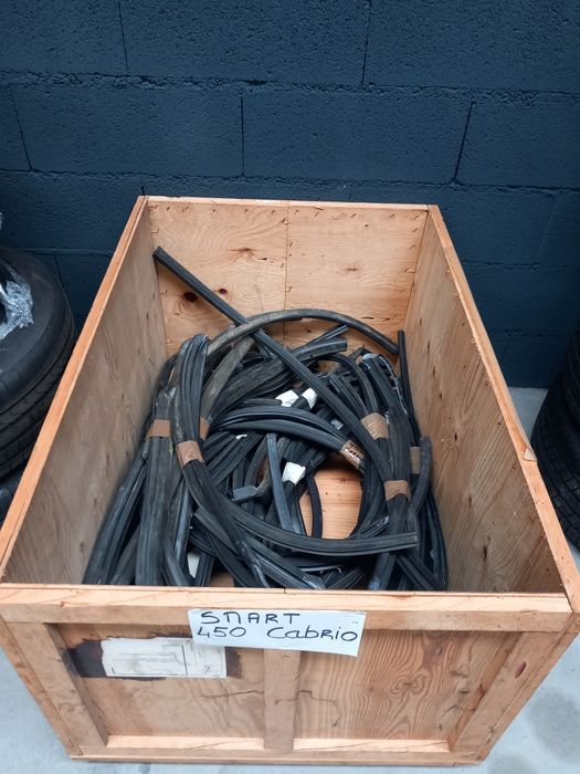 Borrachas de porta e mala Smart 450 Cabrio