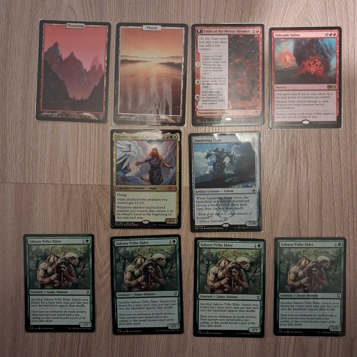 Zestaw kart kolekcjonerskich Magic the Gathering