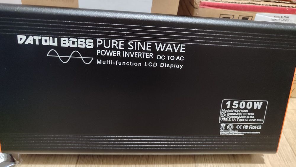 Datouboss 24v 1500/3000w . 12v 1800/3500