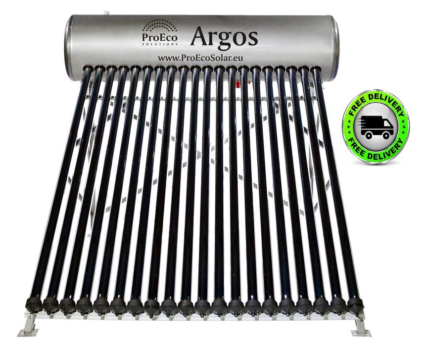 Solarny Ciśnieniowy Ogrzewacz Wody ARGOS P-200 - stal nierdzewna