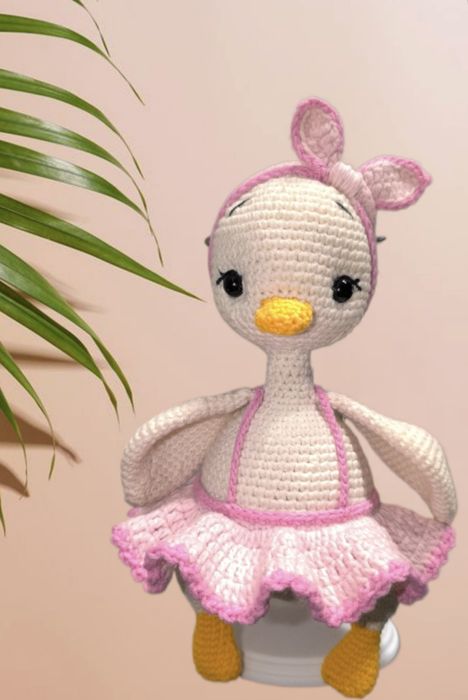 Amigurumi kaczuszka na szydełku