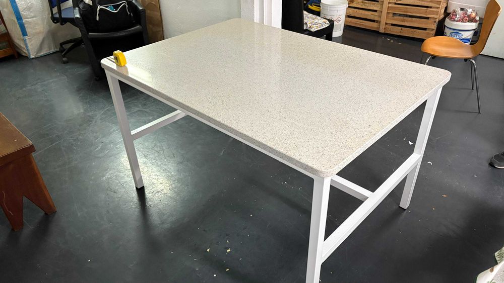Mesa Pedra Silestone- White Storm