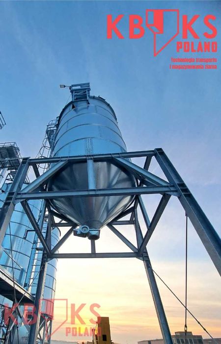 Silos spedycyjny Kbks Poland na nogach 66t