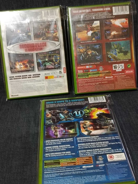 Lote 3 Jogos Unreal Xbox Completos
