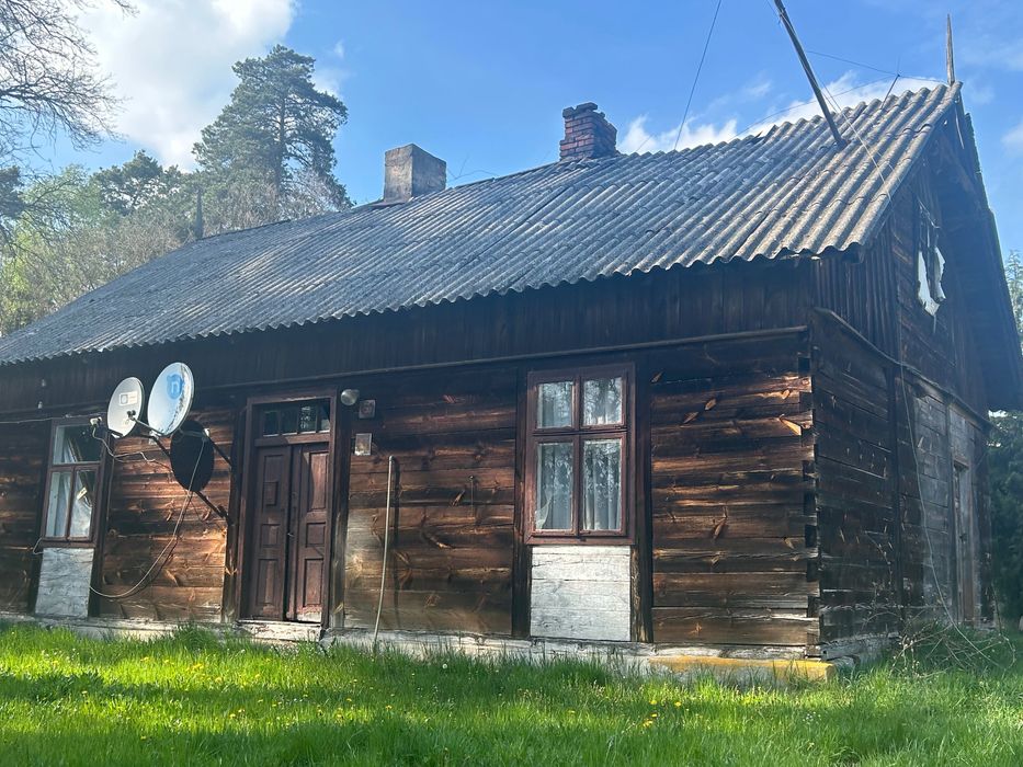 Dom drewniany do rozbiórki