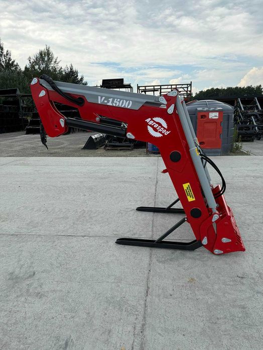 Ładowacz czołowy Agrosped model V 1500 Ursus Zetor MTZ montaż dostawa