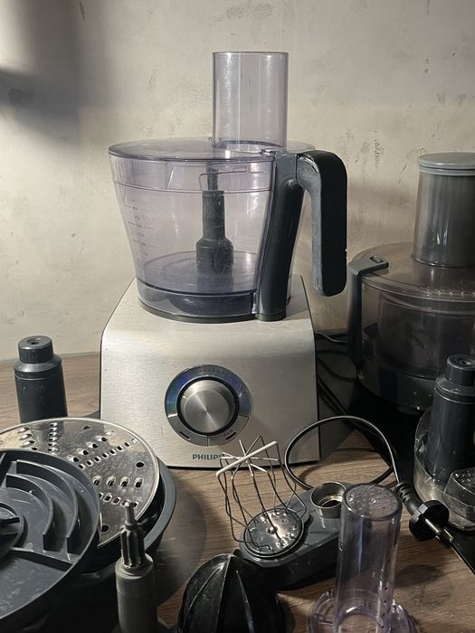 Кухонний комбайн Philips HR7775 1000W (Преміум-серія, метал)
