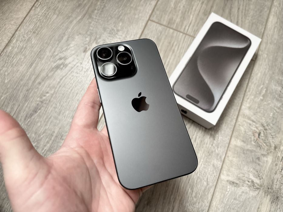 iPhone 15 Pro 128gb Black Titanium