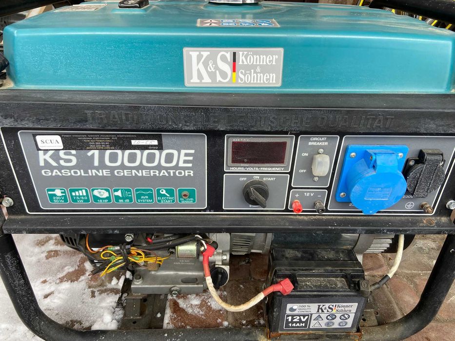 Бензиновий генератор Konner&Sohnen KS 10000E