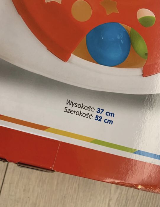 Chodzik z piłeczkami nowy smily play