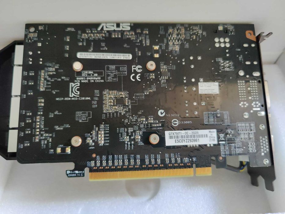Placa gráfica Asus GTX 750TI
