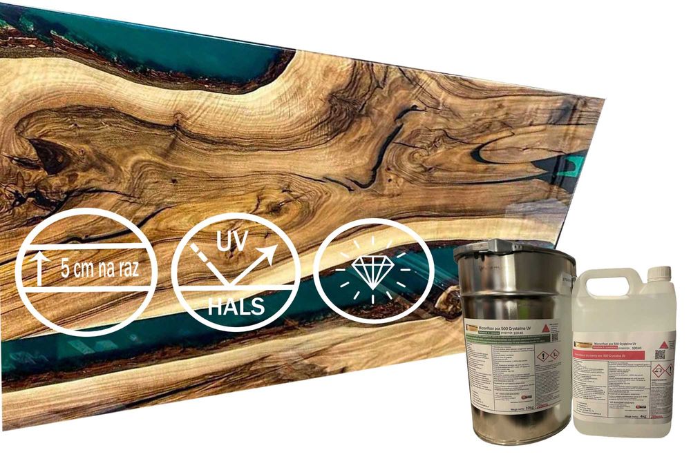 Żywica epoksydowa pox 500 Crystaline UV