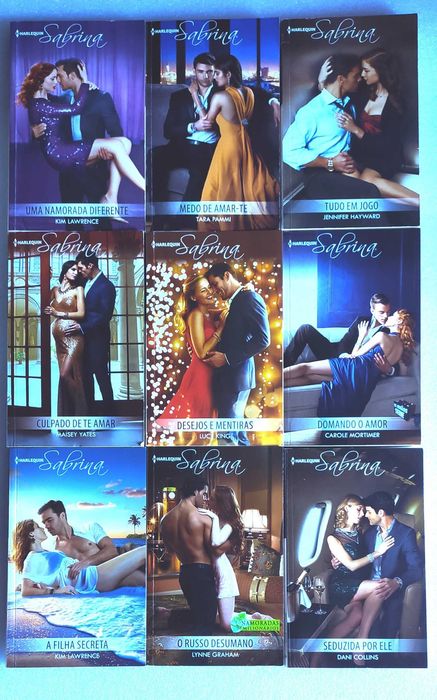 Coleção Sabrina - Editora Harlequin  (lote de 18 livros)