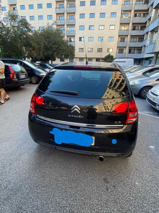 CITROEN C3 Preto 2011 - gasóleo em bom estado pouco mais de 200.000 km
