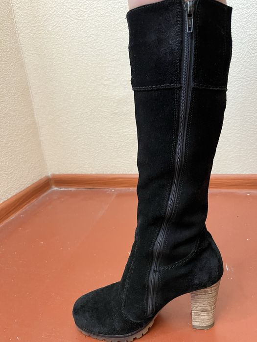 Зимові чоботи на підборах