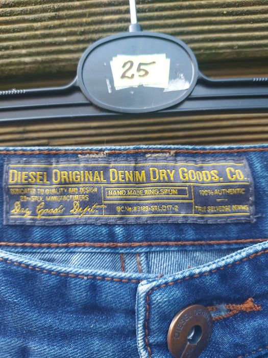 Spodnie rybaczki jeans męskie rozmiar 32/34 firma DIESEL