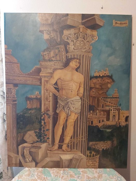 pintura a oleo sobre tela