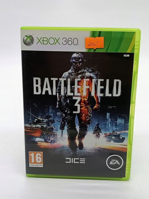 battlefield 3 xbox 360 pudełkowa