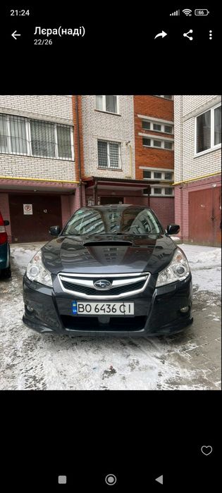 Авто Субару легасі