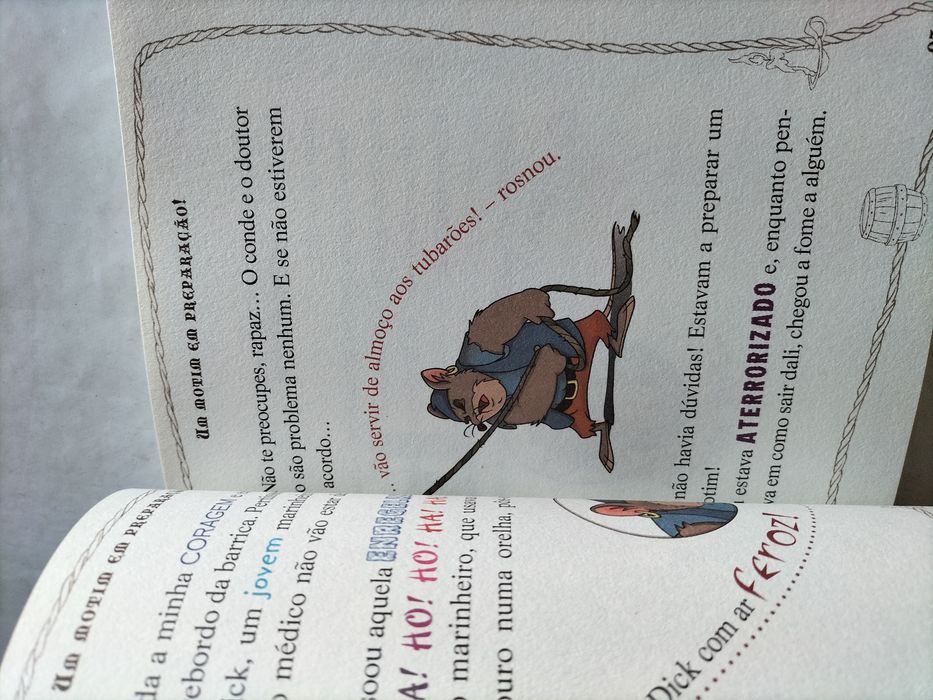 Livro Gerónimo Stilton, "A Ilha do Tesouro "