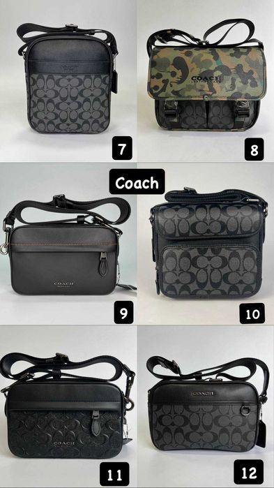 ‼️БЕЗ ПЕРЕДПЛАТ Чоловічі сумки LV/Coach/Gucci/Dior/Hermes/Burberry‼️