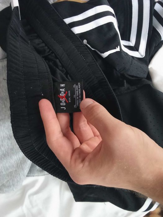 Jordan шорти S–XL | Легкі літні | Білі та чорні |Баскетбольні Чоловічі| Знижка | Розпродаж