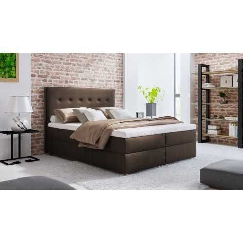 Łóżko kontynentalne BARI 120, 140, 160 x200 tapicerowane SYPIALNIA