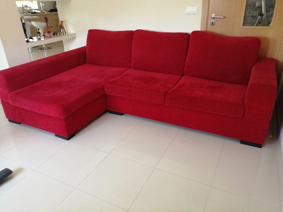 Sofá com chaise loung