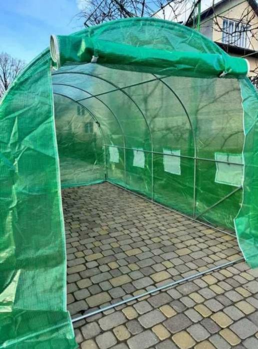 ‼️ТОП‼️Теплиця парник тепличка садова з вікнами та плівкою Польща