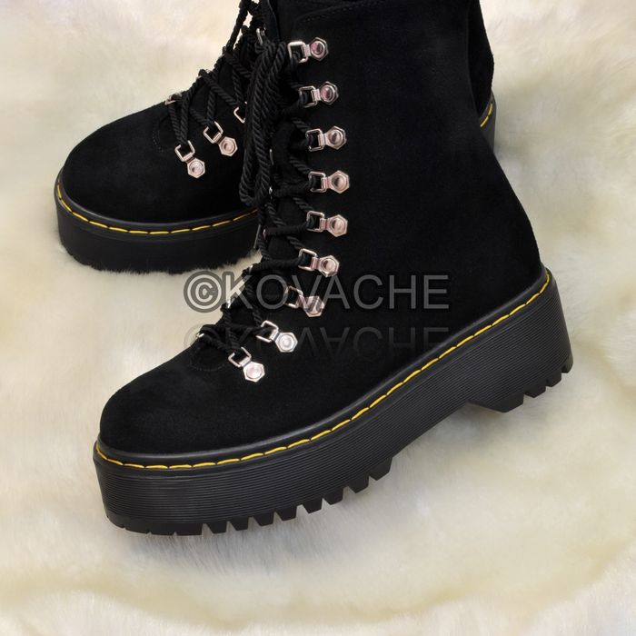 Жіночі натуральні  черевики шкіряні замшеві  демісезонні р. 35 23 см