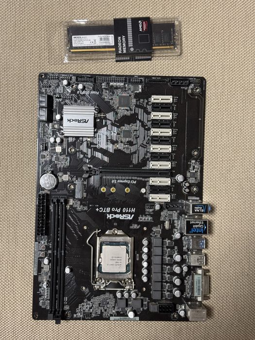 ASRock H110 Pro BTC+ Материнська плата