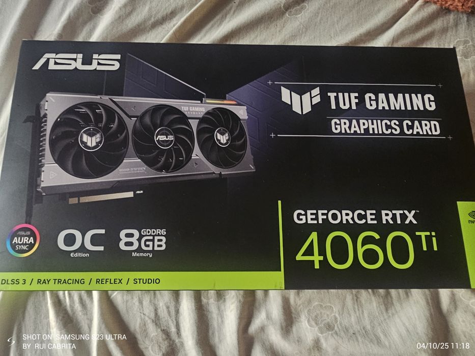 Placa Gráfica ASUS RTX 4060 TI TUF GAMING64741095017986121