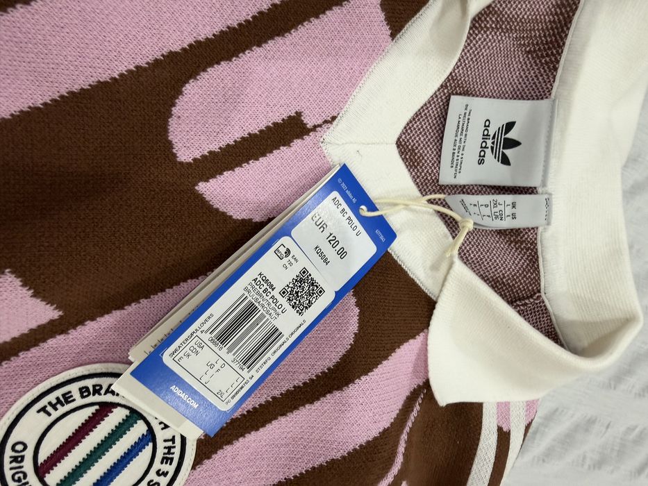 Camisola Adidas Blockcore rosa unisexo