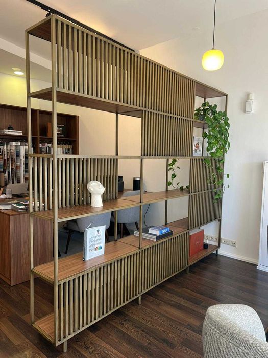 Estante de ferro medidas: 270cm 35cm 230cm