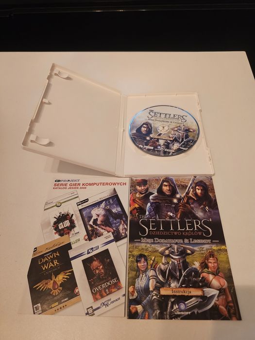 The Settlers Dziedzictwo Królów Misje Dodatkowe + Legendy stan IDEAŁ P