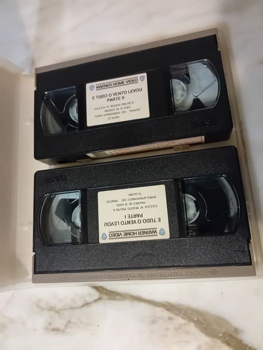 Vhs Duplo Antigo E Tudo o Vento Levou