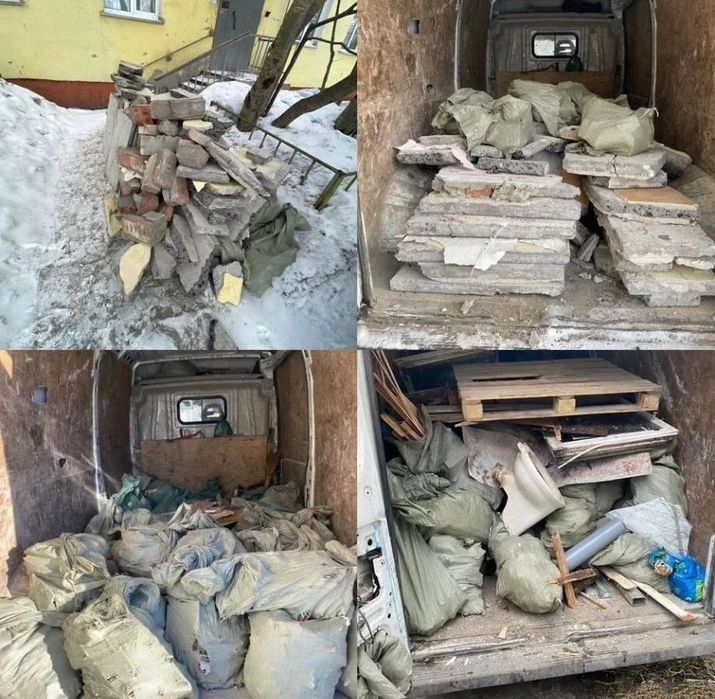 Вывоз строительного мусора, хлама в Одессе. Грузоперевозки