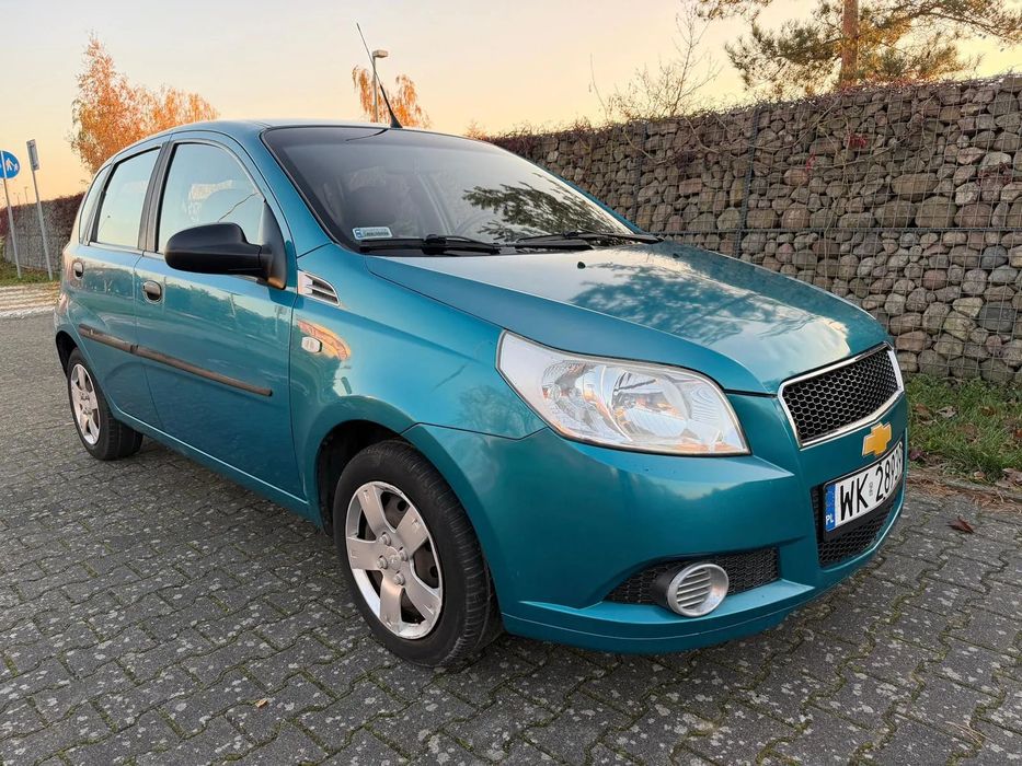 Chevrolet Aveo Salon PL, Bardzo niski przebieg 82tyś km, Stan BDB, ZAMIANA