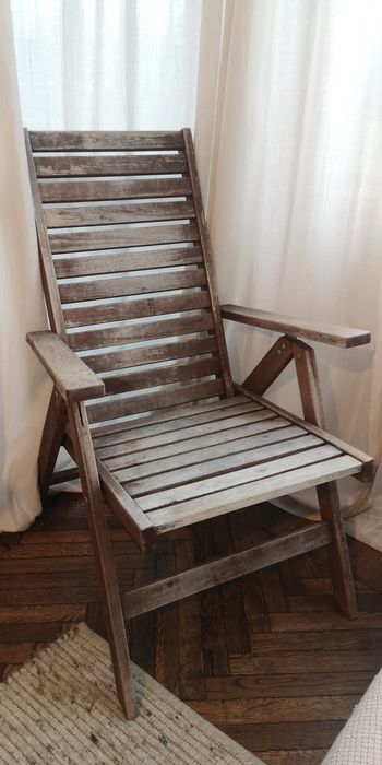 Krzesło, leżak ogrodowy Ikea