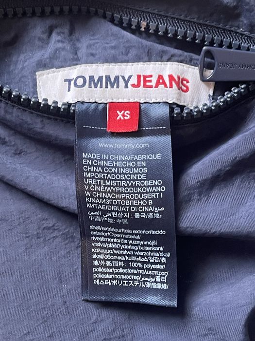 Casaco Tommy Jeans Reversível Bege/Azul