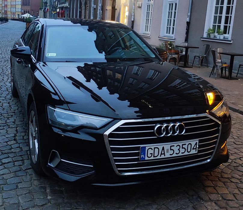 Audi A6 Limousine Audi A6 2.0TDI 204KM mHEV MILD HYBRID Salon Polska Folia PPF