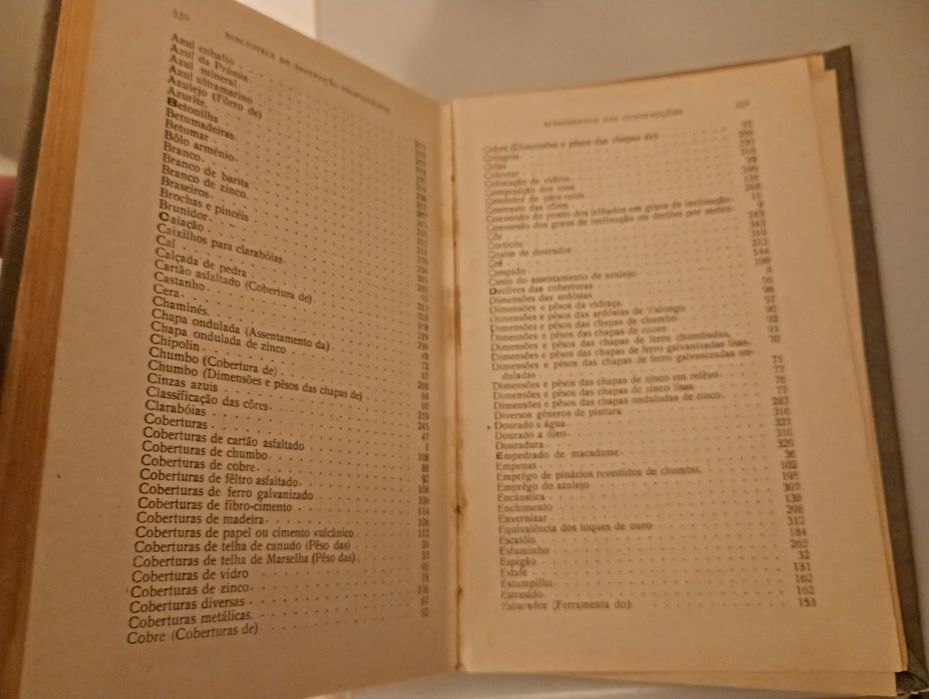 Acabamentos das Construções