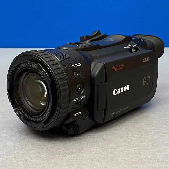 Canon XA70 | 4K | 15x Optical Zoom | NOVA | 3 ANOS DE GARANTIA